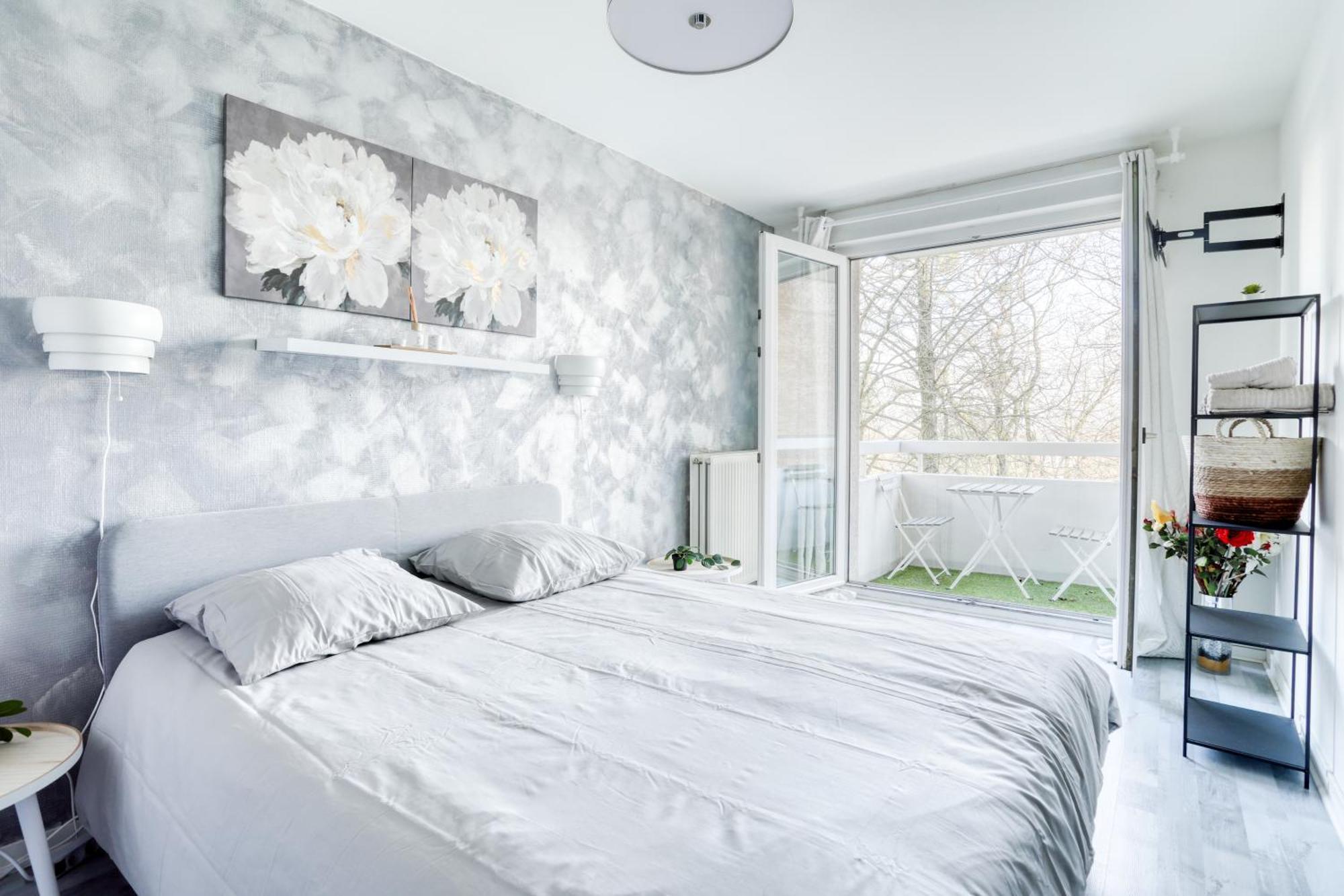Le Warm Cocon - Spacieux T3 - 5 Personnes - Wifi Et Parking Rosny-sous-Bois Exterior photo